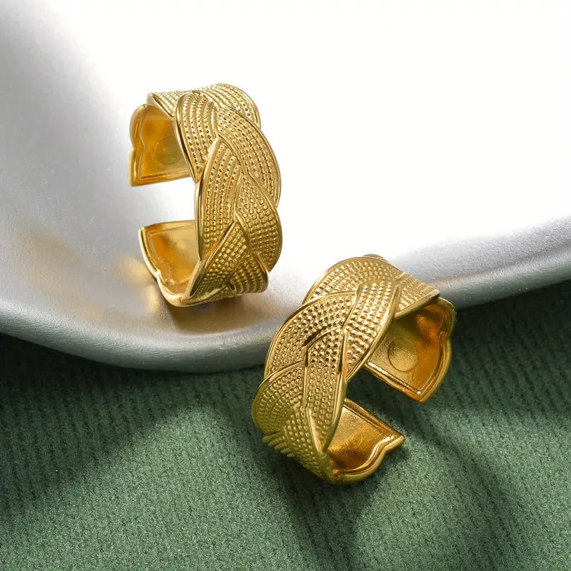 Vintage Braided Ring | Stöd bröstcancer