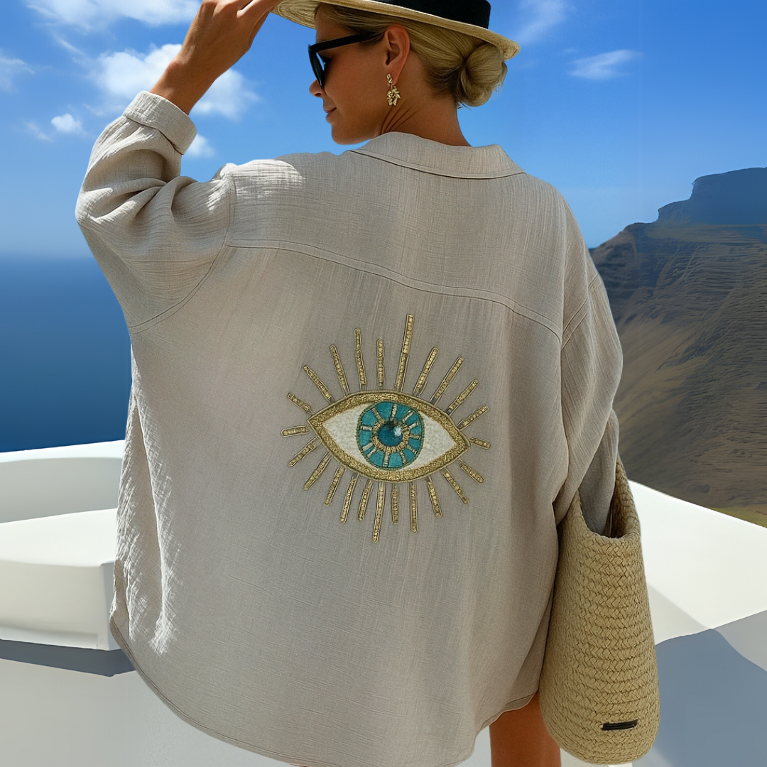 Aurora™ - Casual blus i Ibiza-stil