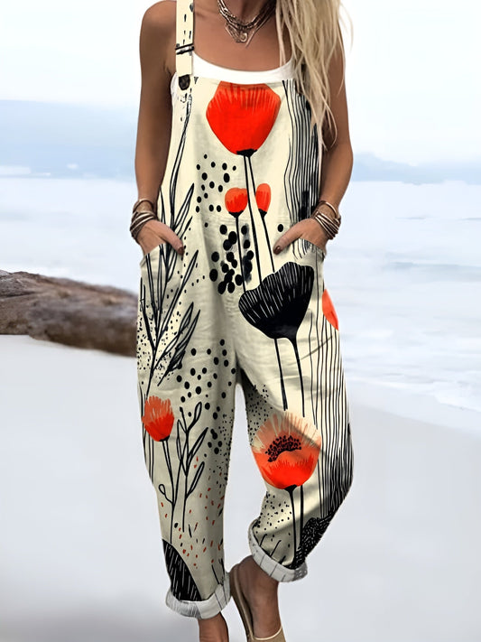 Vianne™ - Trendig jumpsuit med tryck