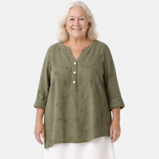 Anling™ - Breezy Blossom Tunika