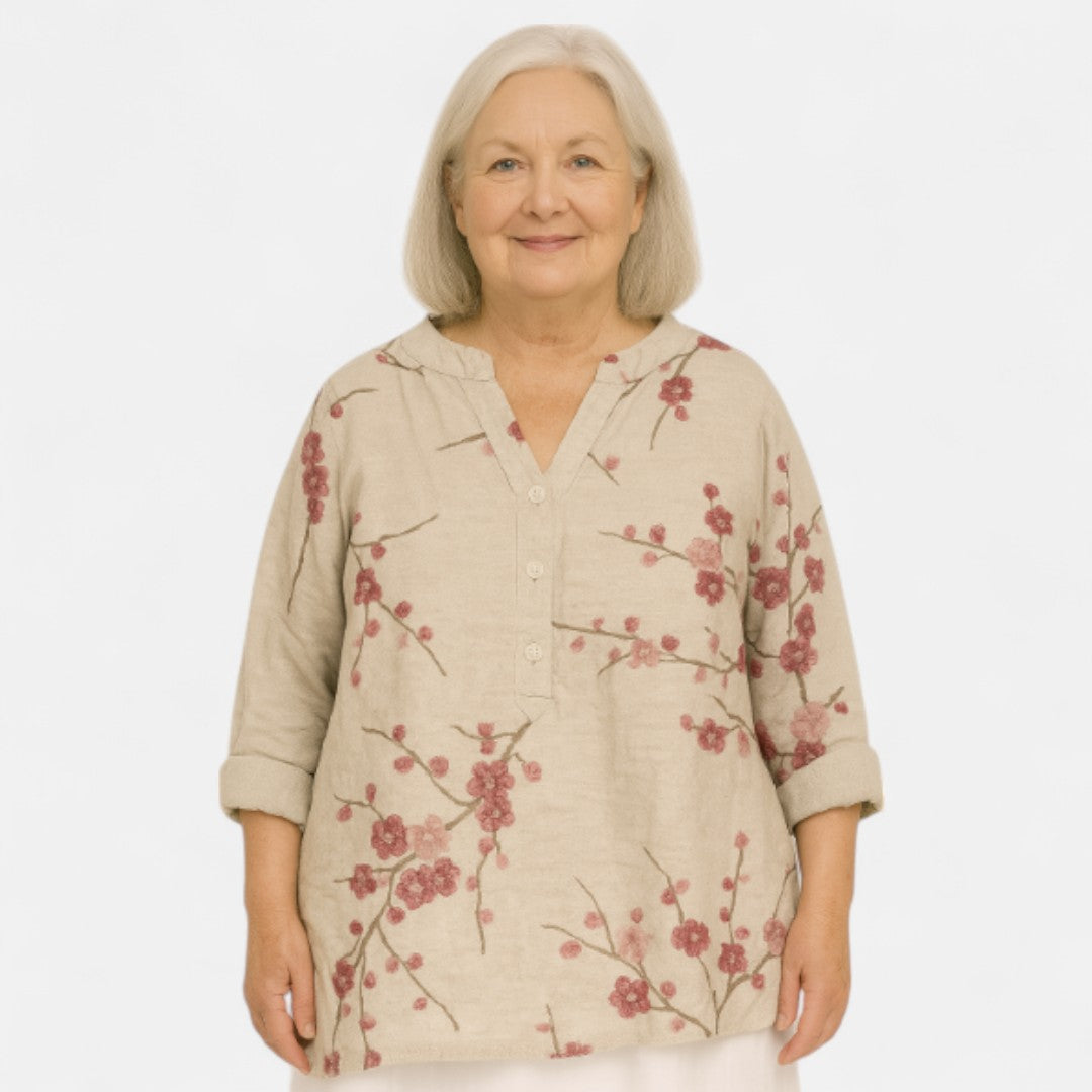 Anling™ - Breezy Blossom Tunika