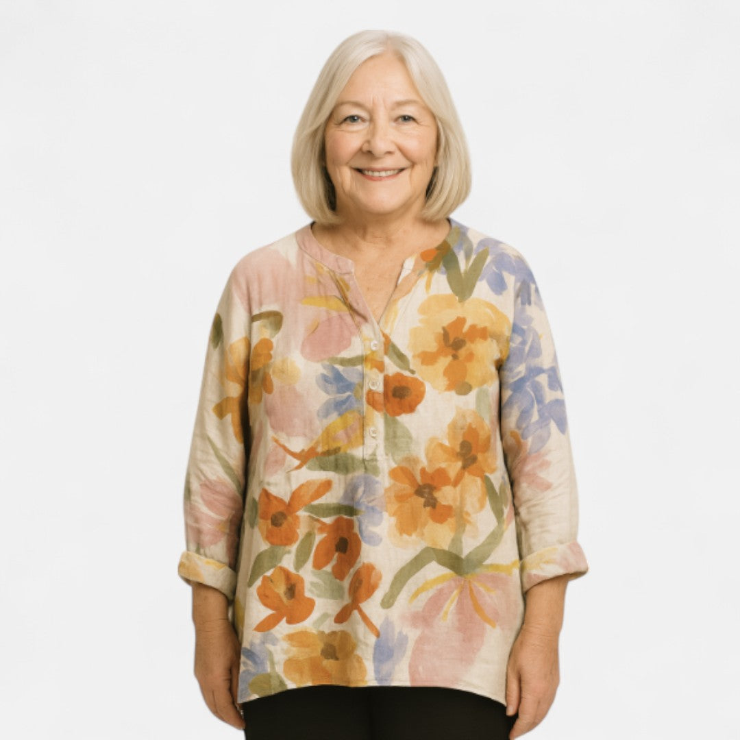 Anling™ - Breezy Blossom Tunika