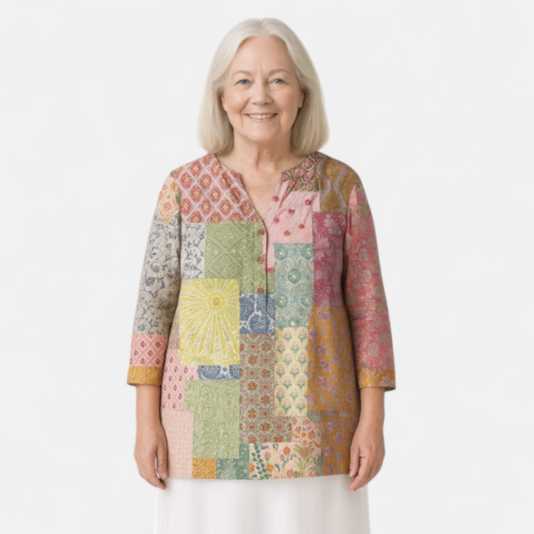 Anling™ - Breezy Blossom Tunika
