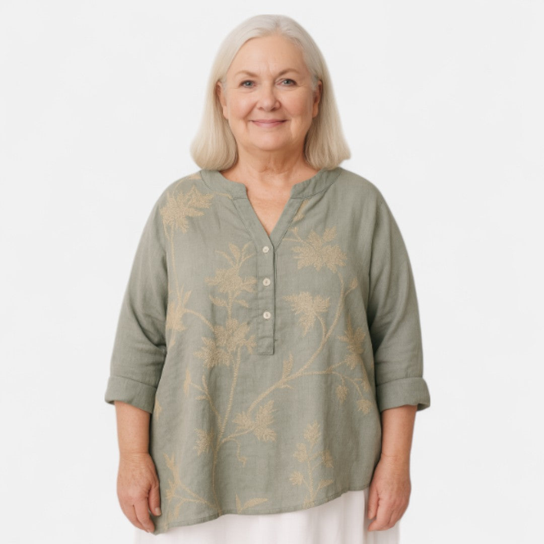 Anling™ - Breezy Blossom Tunika