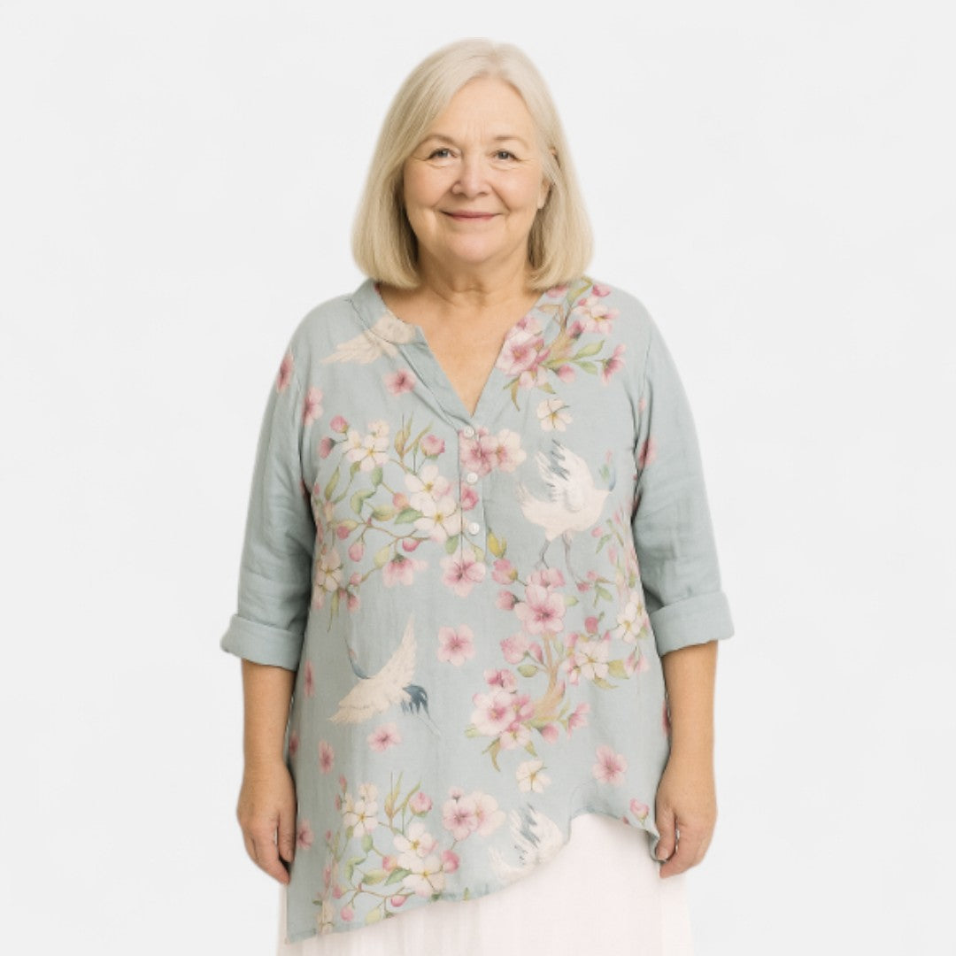 Anling™ - Breezy Blossom Tunika