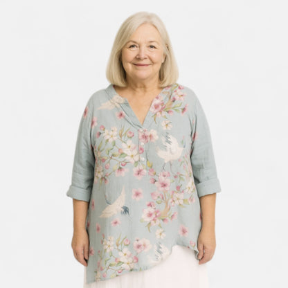 Anling™ - Breezy Blossom Tunika