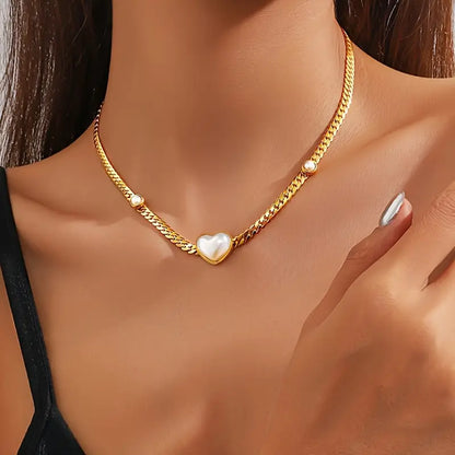 White Gold Necklace | Stöd bröstcancer