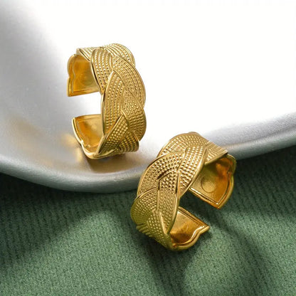 Vintage Braided Ring |  Stöd bröstcancer