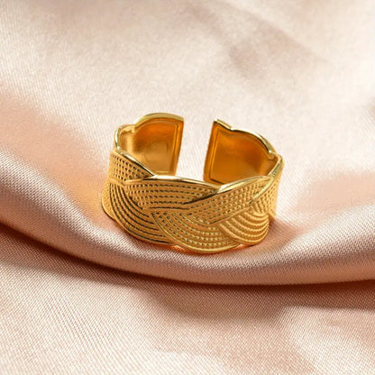 Vintage Braided Ring |  Stöd bröstcancer