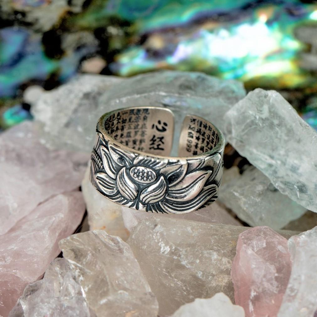 Tranquil Lotus Ring | Stöd bröstcancer