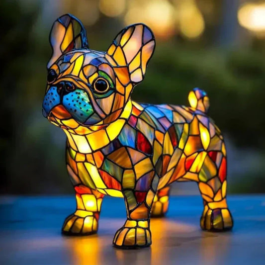 Brilliant French Bulldog Lamp