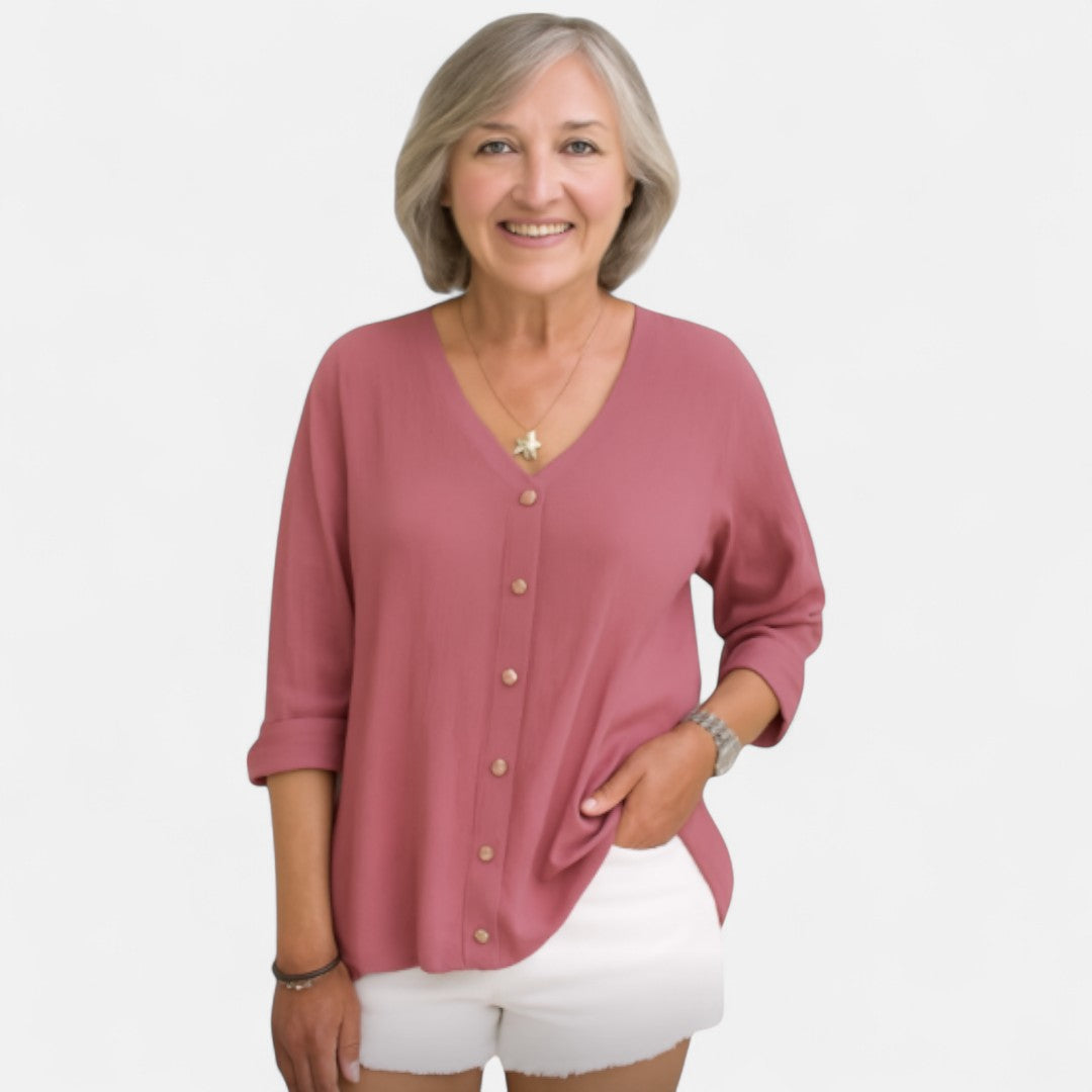 Yuerong™ – Elegant luftig blus