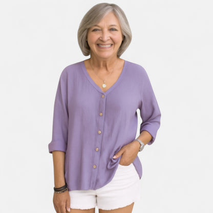 Yuerong™ – Elegant luftig blus
