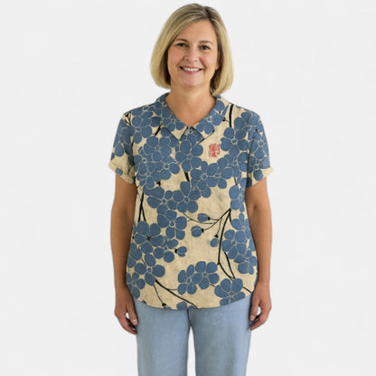 Suyin™ - Blus med blommönster