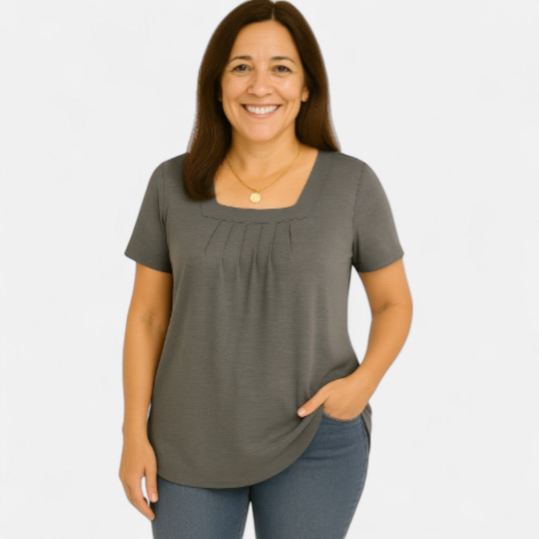 Meilin™ – Mjukt fallande T-shirt med avslappnad passform