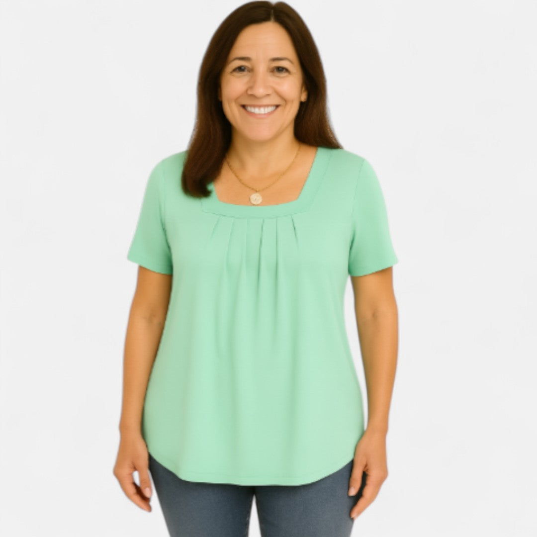 Meilin™ – Mjukt fallande T-shirt med avslappnad passform