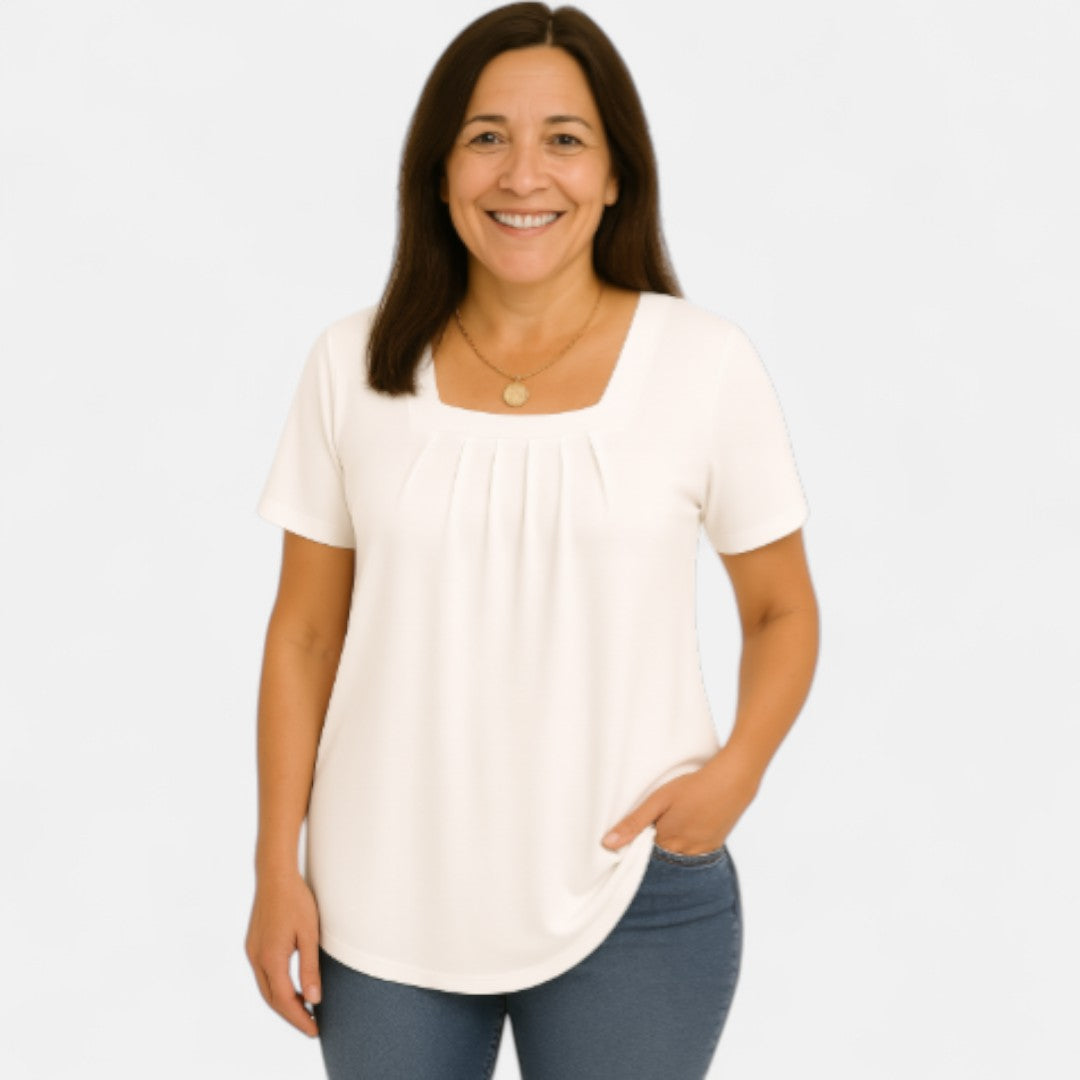 Meilin™ – Mjukt fallande T-shirt med avslappnad passform